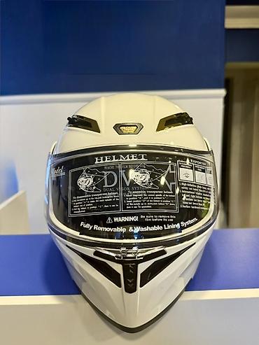 pec matoru: Tam üzlü motosiklet dəbilqəsi – DVS (Dual Visor System) — 1