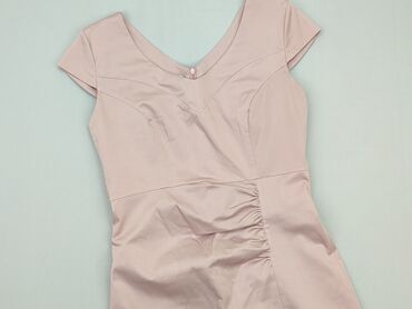 spódnice midi różowa: Sukienka, L, stan - Dobry