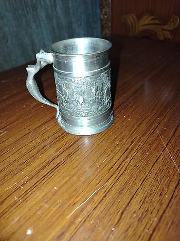 ucuz jaluz: Fincanlar, rəng - Gümüşü, Metal, 1 əd — 3