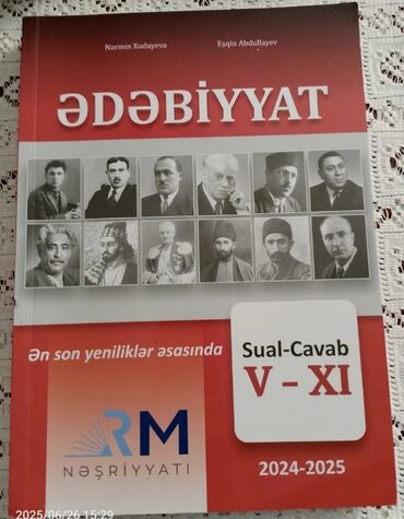 5 ci sinif riyaziyyat dersliyi pdf yukle: Ədəbiyyat 11-ci sinif, 2024 il