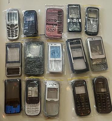 nokia köhnə modellər: Məhsul: Köhnə model telefonlar üçün orijinal/uyğun korpus və ehtiyat — 1