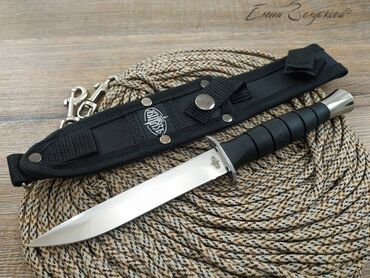 отдых и рыбалка: Нож Адмирал от мастерской Витязь, сталь 65Х13, рукоять ABS-пластик