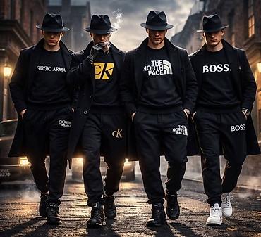 Trenerke: Trenerka New Balance, bоја - Crna — 2