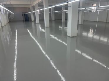 Döşəmə işləri: Epoksi pol (epoxy floor) tətbiqi xidməti Təyinat: - Avtodayanacaq və — 8