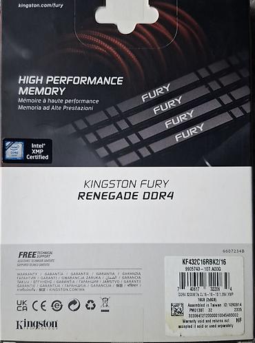 macbook 13 pro: Оперативная память (RAM) для ПК, Новый, Kingston Fury, 16 ГБ, DDR4, 3200 МГц — 4