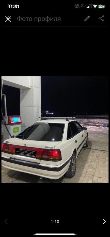 Mazda: Mazda 626: 1988 г., 2.2 л, Механика, Бензин, Хэтчбэк at lalafo.kg — 1 Mazda: Mazda 626: 1988 г., 2.2 л, Механика, Бензин, Хэтчбэк — 1