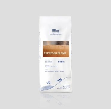 ad gunu ucun tort yazilari: Forty Two Coffee Roasters – Espresso Blend, 500 qram. - Qarışım: 80%
