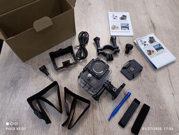 Videokameralar: Aksion Kamera HD *Su keçirmir *Qutudan kameranı harasa bağlamaq və ya — 6