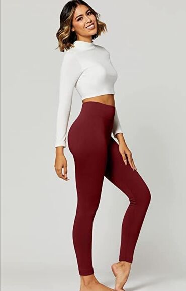 calzedonia helanke cena: L (EU 40), Lycra, color - Burgundy, Single-colored