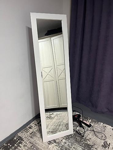 led свет: Напольное зеркало в полный рост от фирмы ИКЕА - Тип: напольное — 1