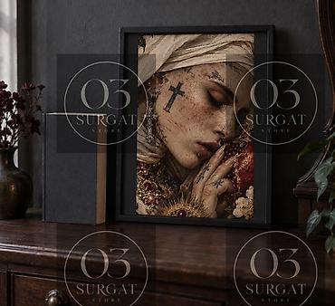 Umetnički print – portret sa detaljima A4 po želji veće -