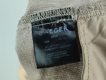 eco leather: Jaeger, Spodnie materiałowe damskie, rozmiar M — 5