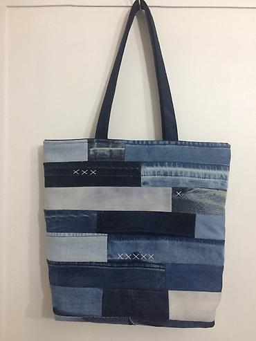 Другие сумки: Новые сумки ручной работы из джинсы и хлопка. Размеры и цены — 4