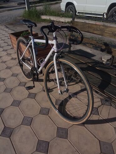 велосипед мини: Шоссейный велосипед тормоза, переключатель работает сел поехал, чуток