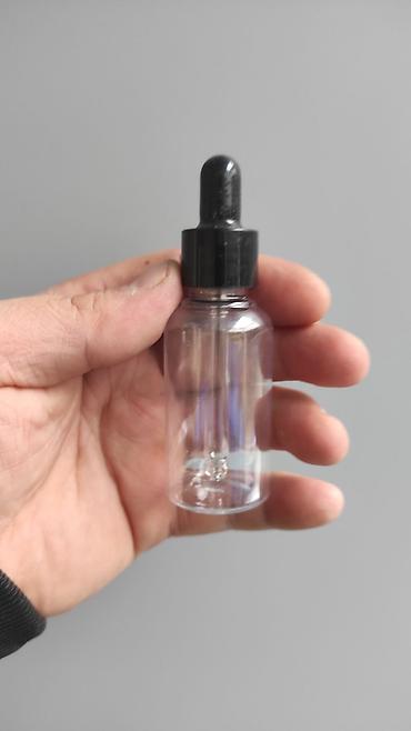 Balonlar, bankalar: Damcı pipetli şüşə və plastik flakonlar Məhsul təsviri: - Həcm: 30 ml — 2