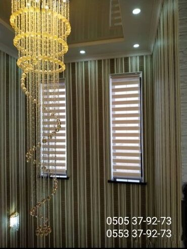 Жалюзи и рольшторы: Жалюзи Роллшторы, Ролл-шторы Зебра День-ночь рольшторы Шторы-Плиссе — 3