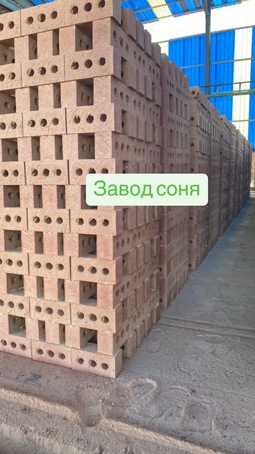 мешки мешок: Пустотелый, дырчатый, Жженый кирпич, Полублок, 250×120×85