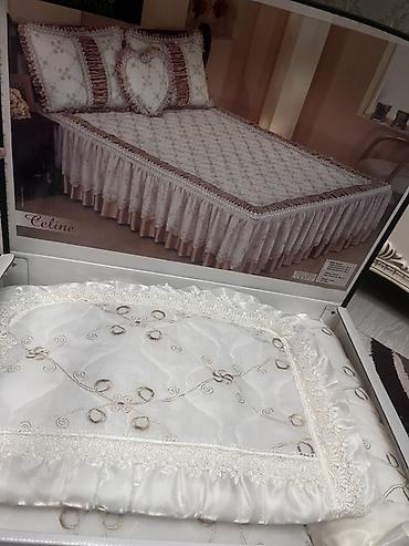 Текстиль: Комплект для спальни ARJ «Celine» - Элегантный нарядный комплект для — 2