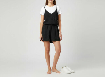 czerwone sandały h m: H&M, Комбінезон жіночий, розмір XS