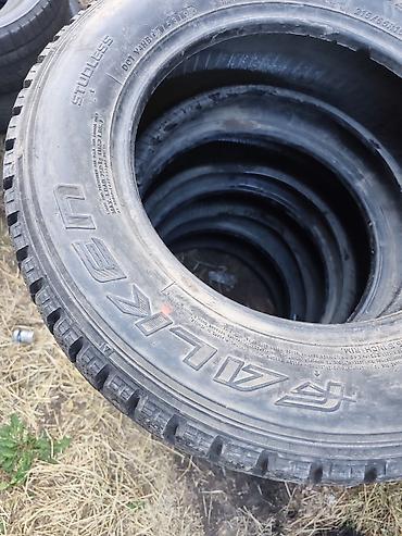 Шины: Шины 215 / 65 / R 16, Зима, Б/у, Комплект, Легковые, Япония, Falken — 2