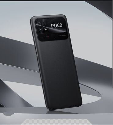 Poco: Poco C40, Б/у, 4 GB, цвет - Черный, 2 SIM