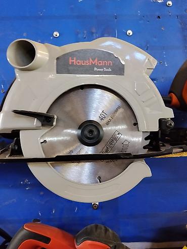 церкулярная пила: Циркулярная пила HausMann Power Tools - Дисковая пила с защитным — 1