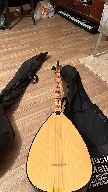 qacish aleti: Türk sazı (bağlama) – uzun sap (gitara və saz 2 si 320 manat) - — 3