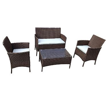 cupavi: Baštenska garnitura braon Bay 22-6210A Šifra proizvoda: 22-6210A-310 — 1