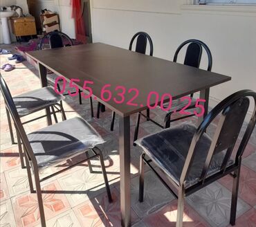 Restoran mebeli: Masa və oturacaqlar dəstləri 110 manatdan başlayır Ölcülərə görə — 14