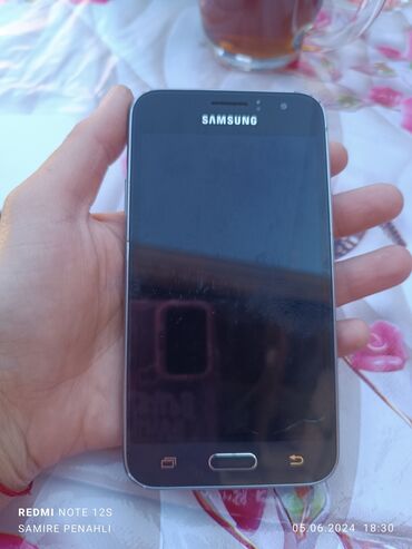 Samsung: Samsung Galaxy J1 Mini, rəng - Qara, Qırıq, Sensor, İki sim kartlı