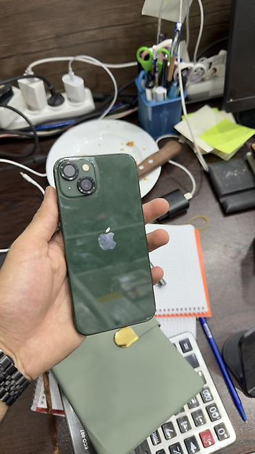 iphone 13 qiyməti irşad: IPhone 13, 128 GB, Yaşıl, Face ID — 4