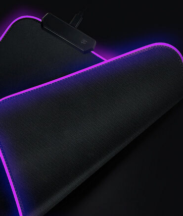 коврики для мыши резина: Коврик игровой светящийся RS - 02, мягкий тканевый с беспроводной