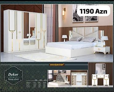 Yataq otağı dəstləri: İkinəfərlik çarpayı, Dolab, Termo, Tumba, Yeni — 22