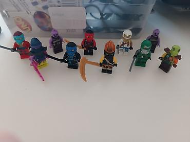 LEGO minifiqur dəsti – Ninjago mövzusu - Ümumi say: 10+ minifiqur