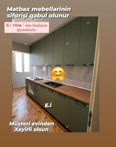 mebel dəsti: Mətbəx mebeli yeni