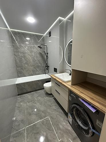 Продажа квартир: 2 комнаты, 66 м², Кок-Жар мкр Элитка, 12 этаж, Дизайнерский ремонт — 3