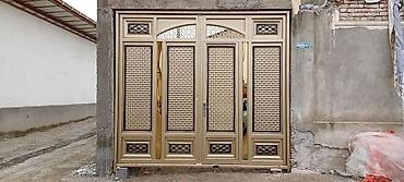 Распашные ворота: Ворота Ош Кованые ворота и калитки для частного дома - Материал — 4