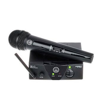 купить беспроводной микрофон для караоке: Б/У AKG SR40 PRO с одним микрофоном — это простая и надёжная