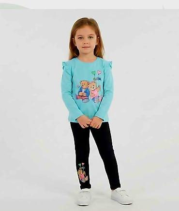 uniqlo majice: Dečiji komplet za devojčice – bluza i helanke - Gornji deo — 1