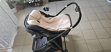 2 в 1: Детская коляска 2-в-1 IING BABY (шасси + автолюлька/переноска и — 3