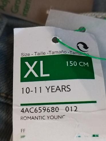 sort: Uşaq cins şortu - Brend: Benetton Jeans (etiketdə “Romantic Young” — 3