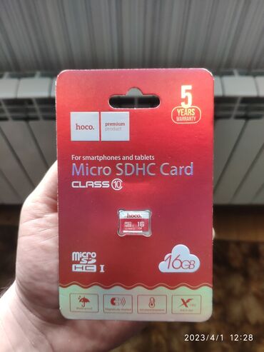 28 may telefon aksesuarlari: Flash card flas kart yaddaş kartı 16GB CART Hoco brendi firmanın öz