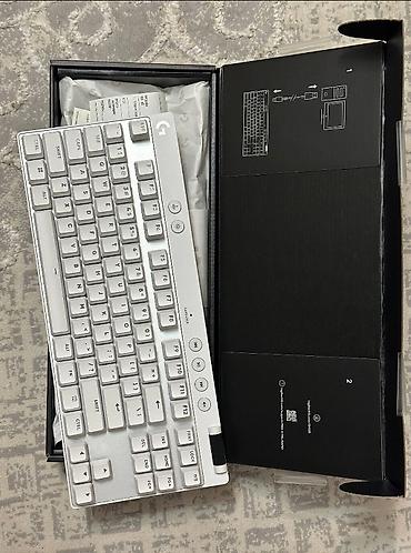 aula sc580: Клавиатура, Logitech, Механическая, Проводное подключение, Размер: 80% — 1