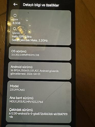 poco m6 pro ekran: Poco M6 Pro 4G, rəng - Qara, Barmaq izi — 7