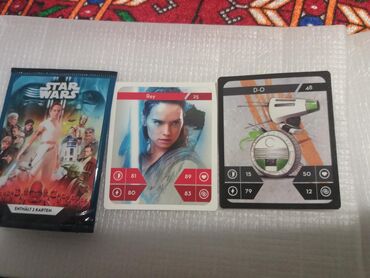 Другие предметы коллекционирования: Star wars карточки для коллекционеров 7 штук по 2 карты в каждой