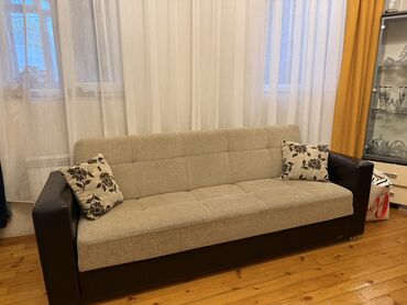 metbex ucun kunc divanlari: Б/у, Раскладной диван, 2 кресла, Диван, С подъемным механизмом, Раскладной