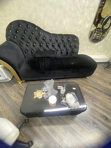 Salon, tibbi mebel dəsti: Gözəllik salonu üçün peşəkar kreslo və servis arabası - Kreslo: salon — 5