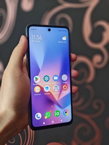 Poco: Poco X4 GT, Б/у, 128 ГБ, цвет - Голубой, 2 SIM