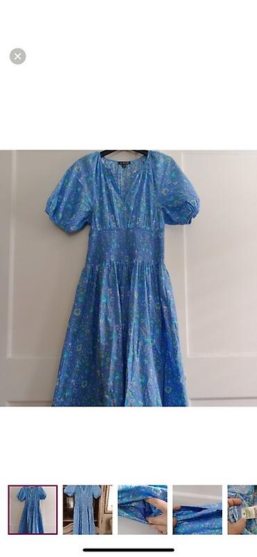 cot: Платье миди J.Crew Provence Smocked-Waist в принте Marigold Blooms — 3