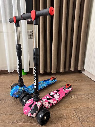 Детские самокаты: Детский самокат с подсветкой и музыкой (для детей от 2 до 6 лет) — 3